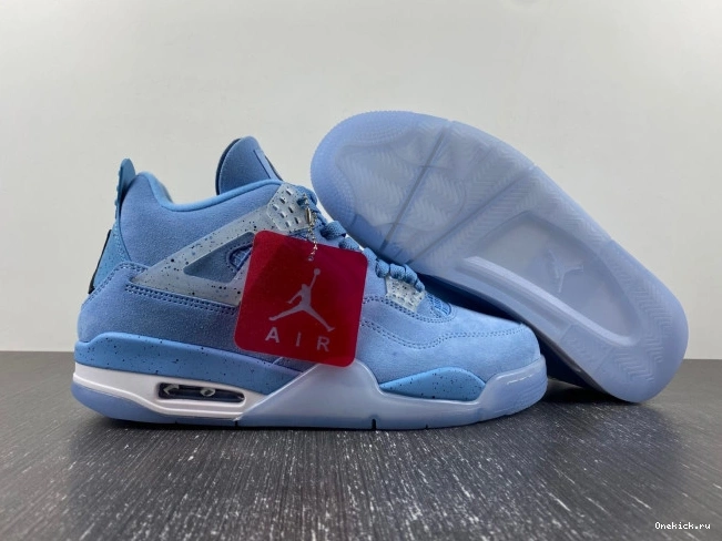 One Kick (PE) Retro UNC HO12MNJDLS247 Jordan 4 0814